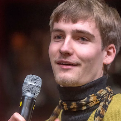 Tim Evers, Chefredakteur des Jugendmagazins „Oldschool“